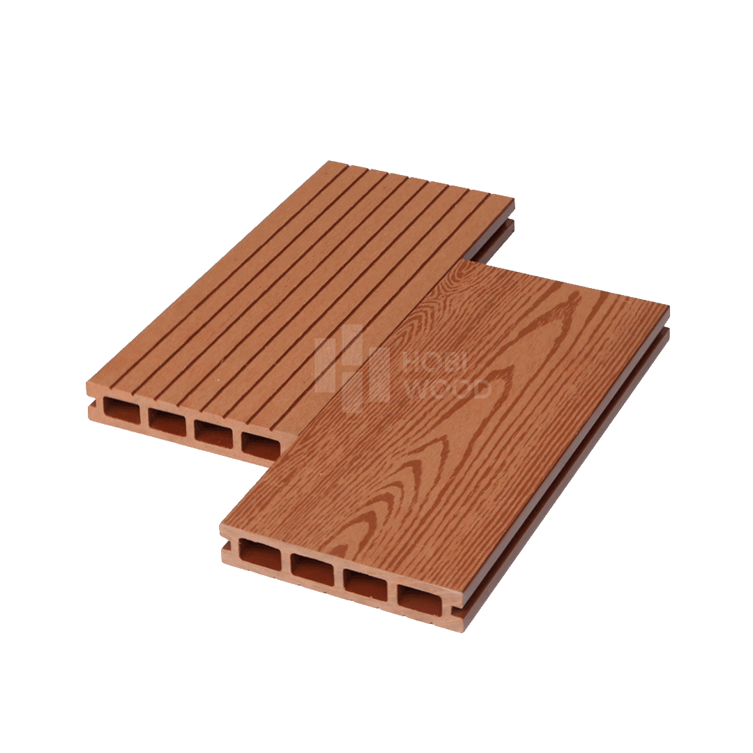 Sàn Gỗ Nhựa HobiWood 2D HB 140 V25-VG Maple Leaf Red