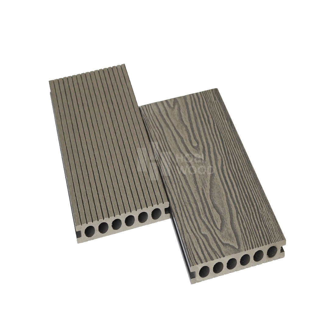 Sàn gỗ nhựa HobiWood vân 3d hb140t25-3d light grey