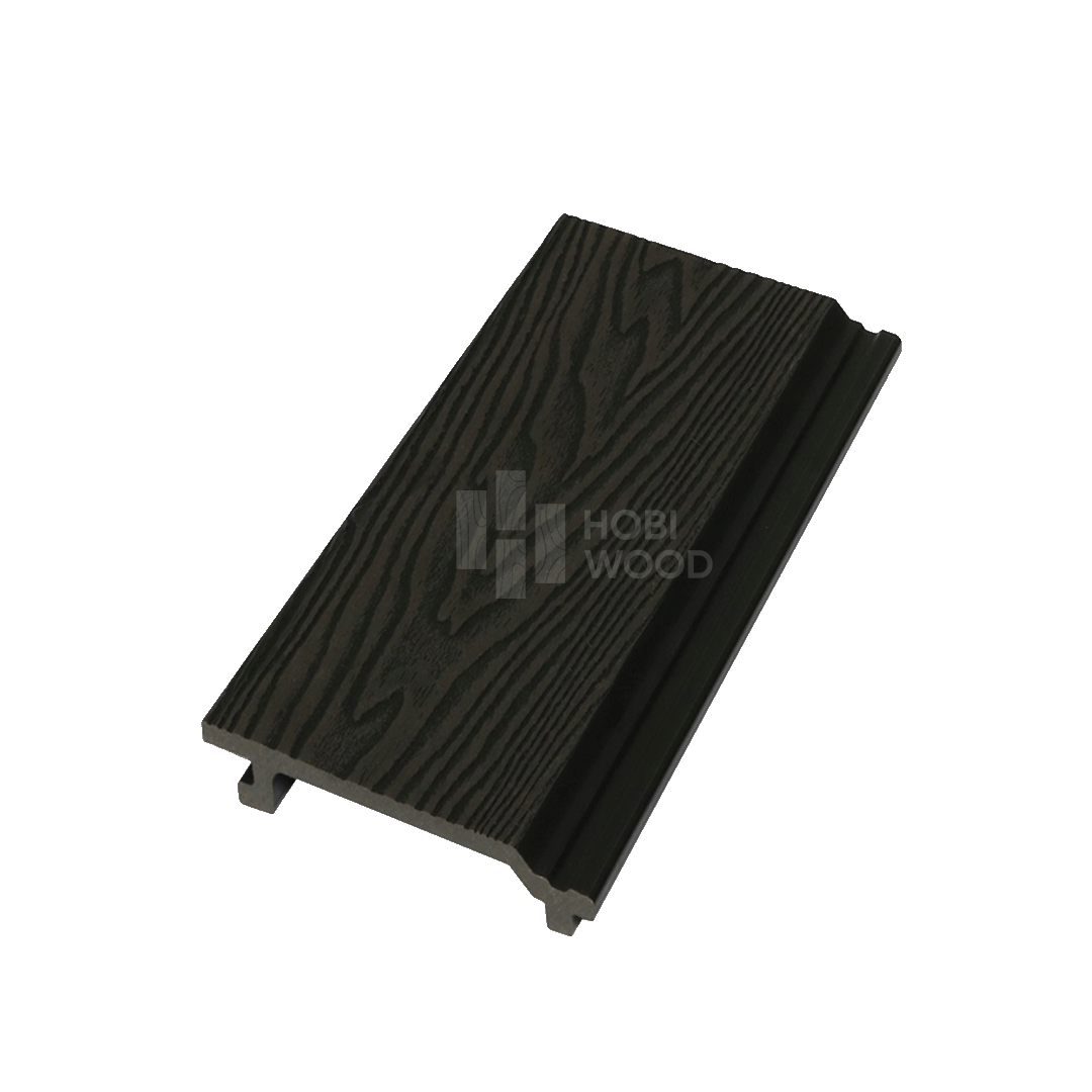 Tấm ốp gỗ nhựa HobiWood vân 3d OP-3D-156W21 black charcoal