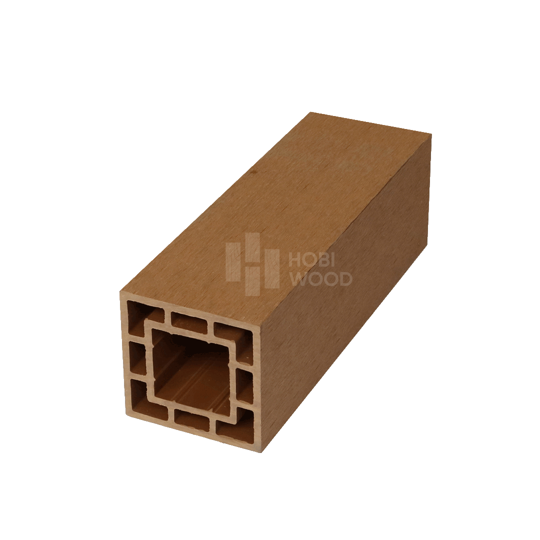 Trụ gỗ nhựa HobiWood HB 100C100 (Vibrant Yellow)