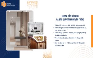 Hướng dẫn sử dụng tấm nhựa ốp tường