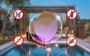 Thanh lam gỗ nhựa Hobi có khả năng chống ẩm mốc, mối mọt