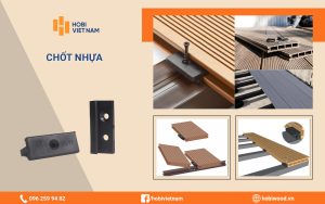 Chốt nhựa hỗ trợ thi công sàn gỗ nhựa Hobiwood