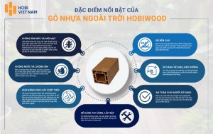 Đặc điểm của trụ gỗ nhựa ngoài trời Hobiwood