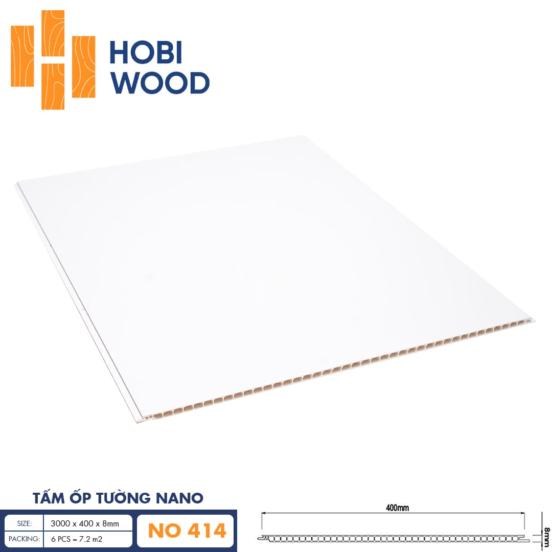 Tấm ốp nano HobiWood 400 NO414