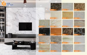 Tổng hợp bảng màu của tấm ốp PVC vân đá Hobiwood