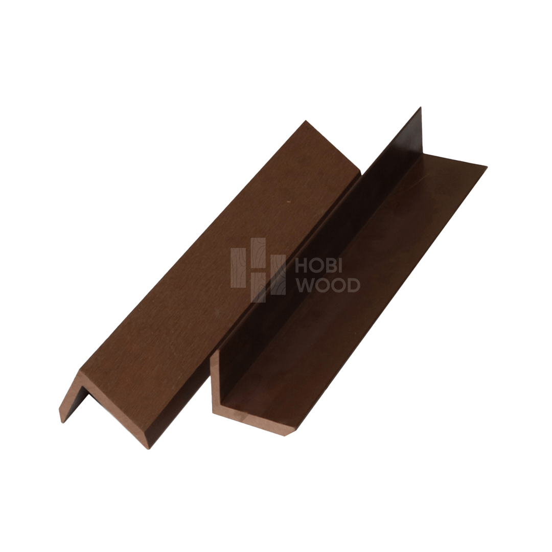 Nẹp V gỗ nhựa HobiWood HB60G40 (Oak Brown)