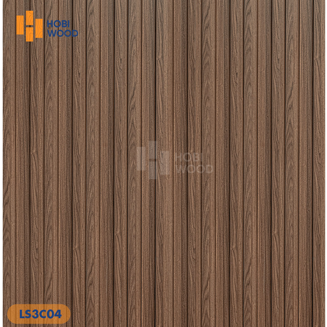 Tấm ốp lam 3 sóng cao HobiWood LS3C04