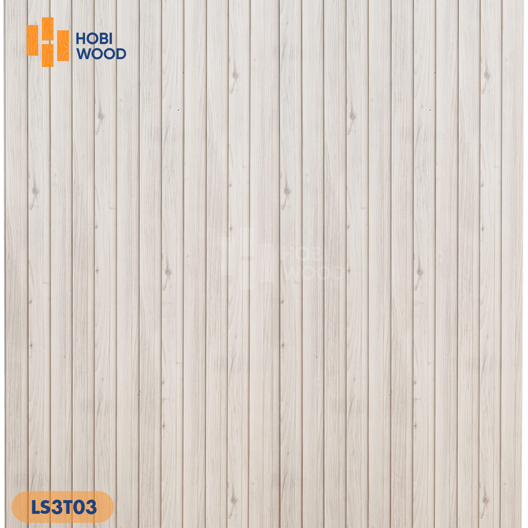 Tấm ốp lam 3 sóng thấp HobiWood LS3T03