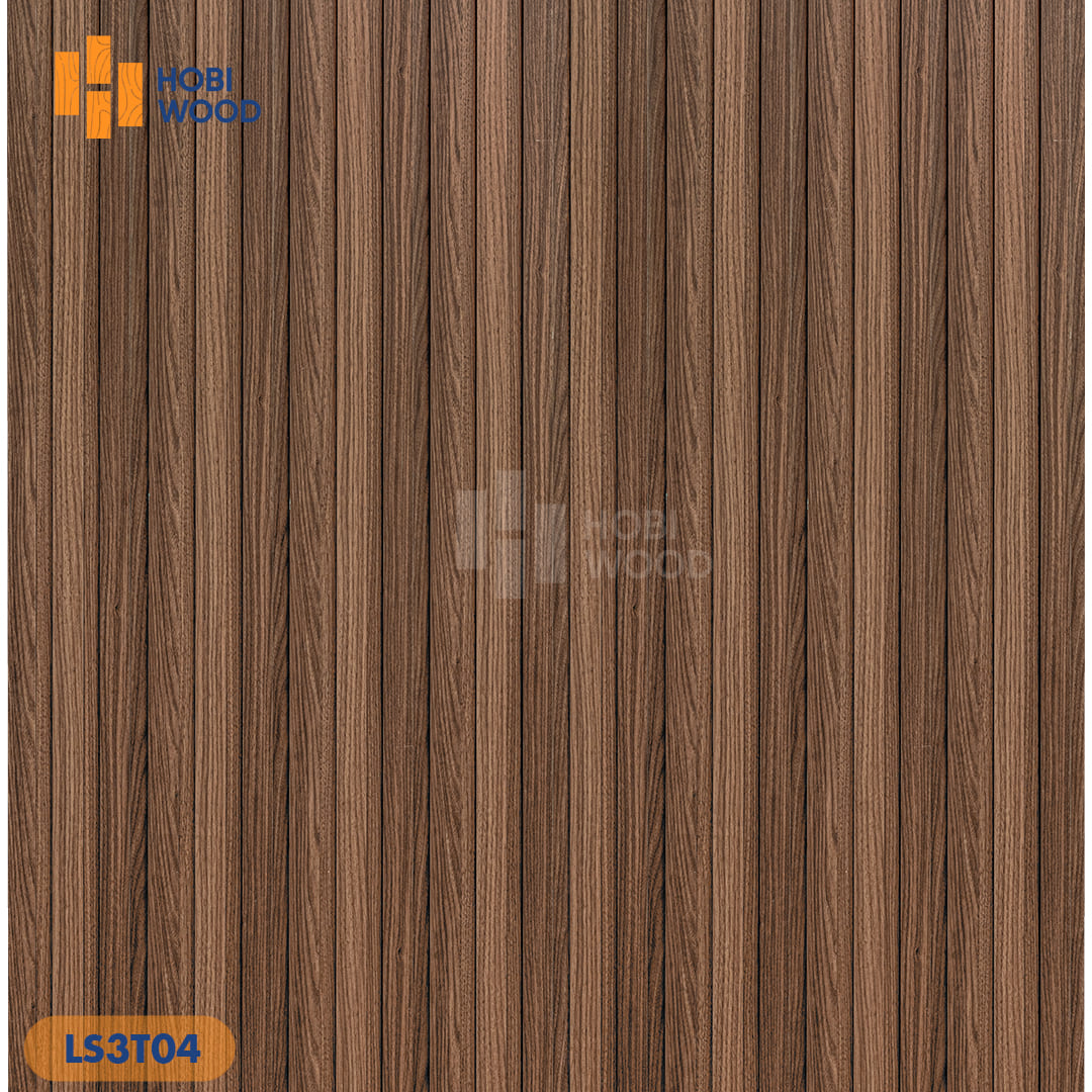 Tấm ốp lam 3 sóng thấp HobiWood LS3T04