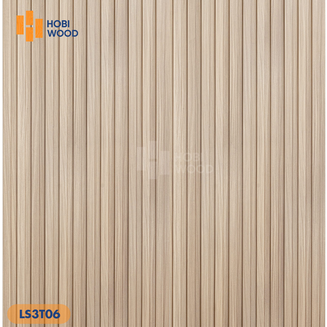 Tấm ốp lam 3 sóng thấp HobiWood LS3T06