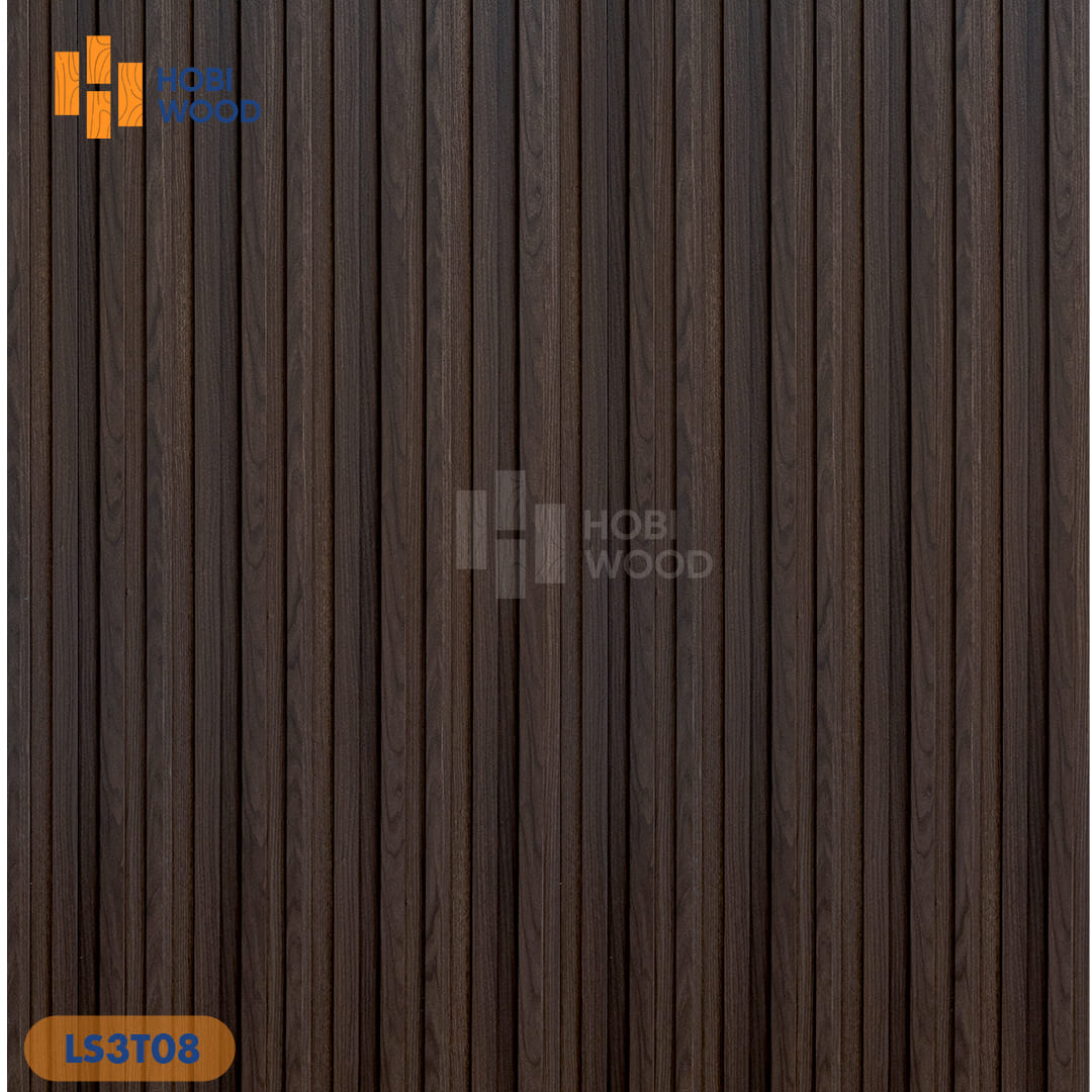 Tấm ốp lam 3 sóng thấp HobiWood LS3T08