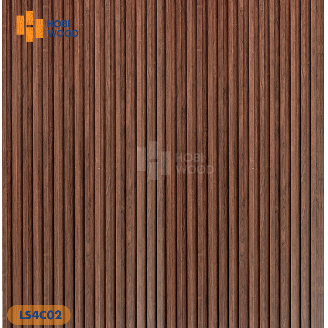 Tấm ốp lam 4 sóng cao HobiWood LS4C02