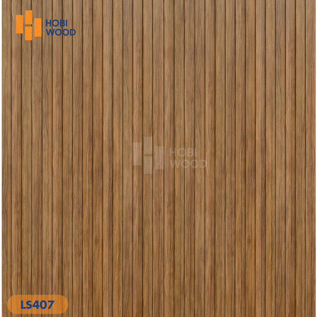 Tấm ốp lam 4 sóng thấp HobiWood LS407